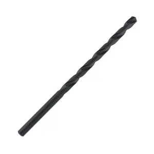 UK DRILLS HSS Long Drill Bits - Fully Ground, Straight Shank Tool Bit - Used on Steel, Wood & Similar Materials 10 x 2.4mm, 3/32