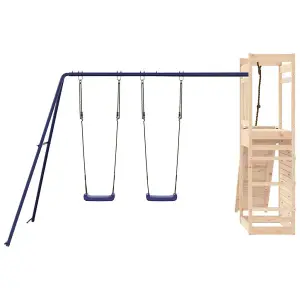 Berkfield Outdoor Playset Solid Wood Pine