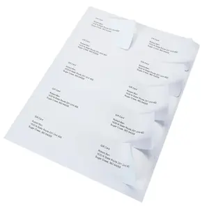 300 Sheets 10 Per Sheet A4 Address Labels Easy Peel For Printers & Office Use