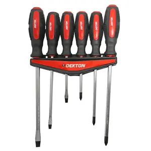 Dekton DT65524 Go Through Screwdriver Set 6pc