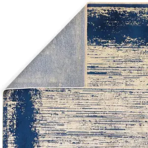 Twilight Gold Abstract Modern Bordered Rug For Living Room and Bedroom-160cm X 230cm