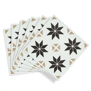 d-c-fix Vivid Stars Self Adhesive Vinyl Floor Tiles Pack of 11 (1sqm)