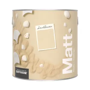 Rust-Oleum Washable Matt Wall Paint - Sandhaven 2.5L