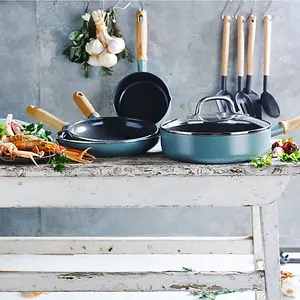 GreenPan Mayflower Non-Stick 9 Piece Cookware Set