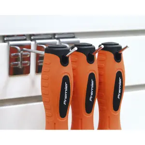 Sealey Screwdriver Set 8pc Hi-Vis Orange HV003