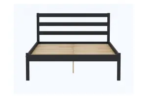 Birlea Kula Double Bed Frame In Black