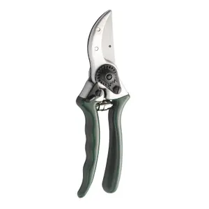 Spear & Jackson CUTTINGSET4K Kew Gardens Collection Bypass Secateurs and Leather Holster Set