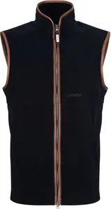 Men's Schoffel Oakham Fleece Gilet - Navy - UK: 34