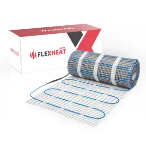 Flexheat Underfloor Heating Sticky Mat Kit - 200W 10m2