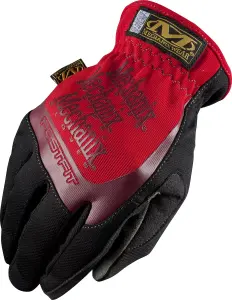 Mechanix Wear Automotive FastFit Gloves Red Medium