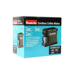 Makita 18V Olive LXT Cordless Coffee Maker Machine + 3.0AH Battery and Charger