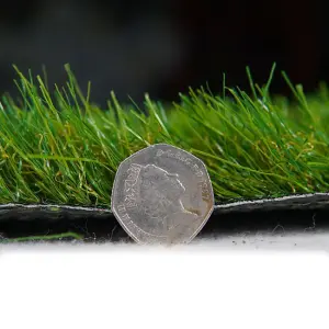 Landscape 40mm Outdoor Artificial Grass, Pet-Friendly Outdoor Artificial Grass, Non-Slip Fake Grass-1m(3'3") X 4m(13'1")-4m²