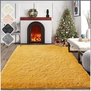 Non Slip Shaggy Rug Hallway Runner Bedroom Carpet Super Soft Living Room Rugs