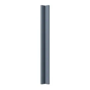 GoodHome Alisma Matt blue slab Matt blue Standard Corner post, (W)59mm (L)715mm