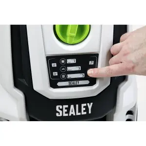 Sealey Pressure Washer Wireless With Snow Foam 170 Bar 450L/HR PW2400COMBO