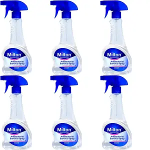 Milton Antibacterial Surface Spray (500ml) - Disinfectant Multi (Pack of 6)