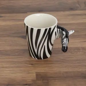 Zebra Mug Coffee & Tea Cup by Laeto House & Home - INCLUDING FREE DELIVERY