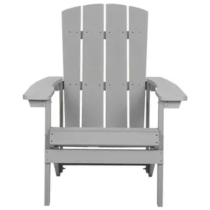 Garden Chair ADIRONDACK Light Grey