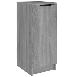 Berkfield Shoe Cabinet Grey Sonoma 30x35x70 cm Engineered Wood