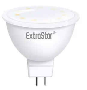 ExtraStar 6W LED Bulb MR16 daylight 6500K pack of 3