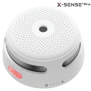 X-Sense Pro Smart Smoke Alarm - Wireless & Interconnectable with 5 Year Replaceable Battery: 6 Pack