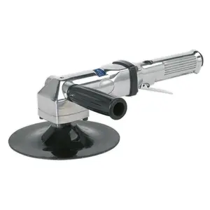 Sealey 180mm Air Polisher With Trigger Operated Throttle Control 2500RPM SA17/S