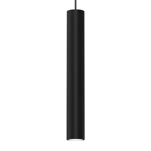 Milagro Hudson Pendant Lamp Hand Made High Quality Elegant Single Cylindrical Design With Matt Finish