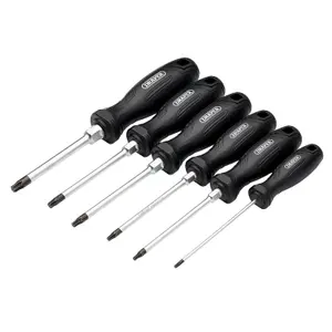 Draper TX-STAR Hard Grip Screwdriver Set (6 Piece) 13585