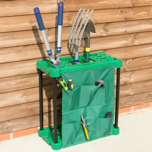 KCT Garden Tool Rack Storage Gardening Caddy Shed Equipment Holder Store Organiser