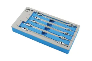 Laser Tools 7481 5pc Double Ended Flexible Torx/Star Bit Set T15 to T60