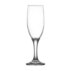 LAV Misket Glass Champagne Flutes - 190ml - Pack of 12