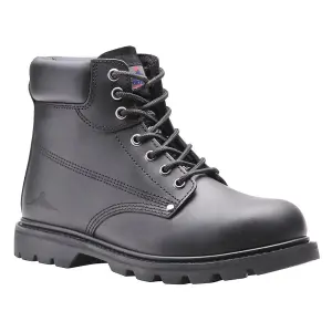 Portwest Unisex Adult Steelite Leather Welted Safety Boots Black (6.5 UK)