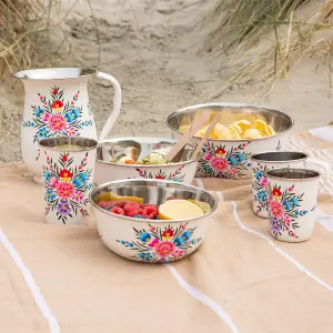 BillyCan - Picnic Jug Set - 400ml  - Cotton Pansy - 7pc