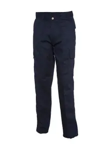 Uneek - Unisex Cargo Trouser Long - 65% Polyester 35% Cotton - Navy - Size 28