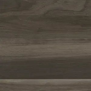 Smokey Planked Walnut  Laminate Kitchen Upstand  4.1m x 100mm x 20mm  -  FP7411