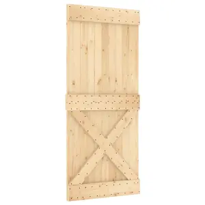 Berkfield Door NARVIK 90x210 cm Solid Wood Pine