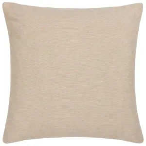 furn. Mushroom Fields Abstract 100% Cotton Feather Filled Cushion