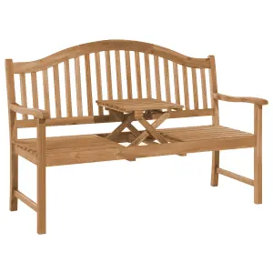 Garden Bench HILO Acacia Wood Light Wood