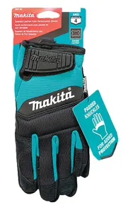 Makita P-84610 Palm Performance Extra Large Gloves Pair Durahide Leather EN388