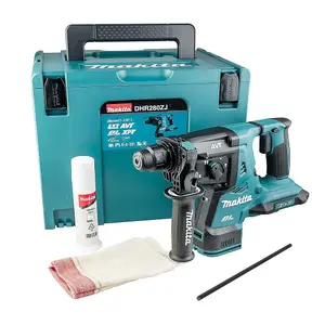 Makita DHR280ZJ 36v / 2x 18v LXT Twin SDS Brushless Hammer Drill AVT + Makpac