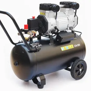 SIP DD 3hp 50ltr Low Noise Oil-Free Compressor