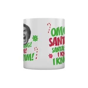 Elf Omg Santa Mug White/Green/Red (One Size)