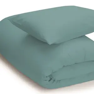 Belledorm Easycare Percale Duvet Cover Teal (Kingsize)