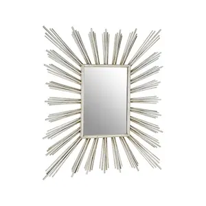 Interiors by Premier Zariah Sunburst Design Wall Mirror