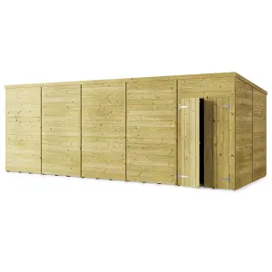 Store More Tongue and Groove Pent Shed - 20x8 Windowless