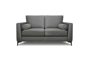 Modern Home Zara 2 Seater Sofa Steel