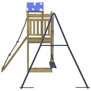 Berkfield Outdoor Playset Impregnated Wood Pine