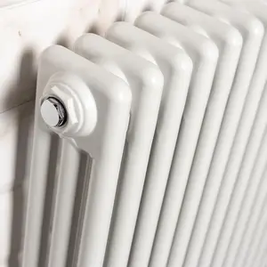 Braxton White Triple Horizontal Column Radiator - 600x1190mm