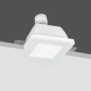 Luminosa SNOW Recessed Downlight White 12x12x6cm