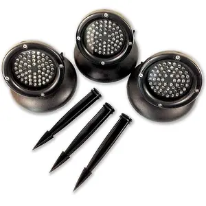 All Pond Solutions Pond or Garden LED Light Set 60 Leds x 3